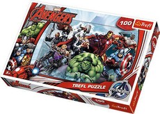 Avengers Lets Attack Trefl - 100 Piece Puzzles
