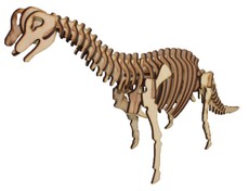 Bronchosaurus 3D Puzzle