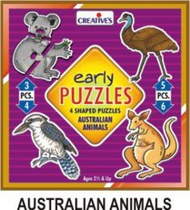 Creatives Toys Early Puzzle Australian Animal