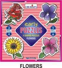Creatives Toys Early Puzzle Flowers