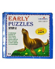 Creatives Toys Early Puzzle Step II - Sea Animals