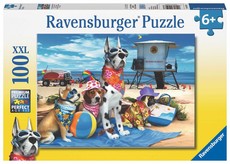 Ravensburger No Dogs On The Beach - 1 x 100 Piece Puzzle