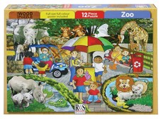 RGS Group Zoo Wooden Puzzle -12 Piece