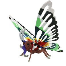 Robotime 3D Wooden Puzzle With Paints - Butterfly