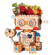 Robotime Flower Pot - Robot 71 Piece