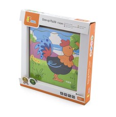 VIGA Grow-up Puzzle - Rooster