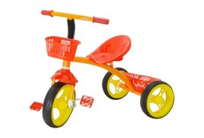 Generic Tricycle W/ 2 Baskets Red