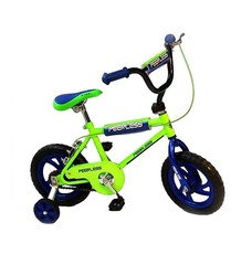 Green Peerless Kids 12" Bike with Training Wheels
