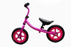 Little Bambino Balance Bike with Adjustable Seat- Rose