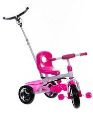 Tricycle With Turning Handle - Pink