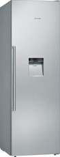 Siemens - 210 Litre Full Freezer With Ice Dispenser, Inox