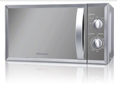 Hisense - 20 Litre Microwave Oven - Mirror Silver