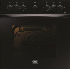 Defy - Slimline 600 Undercounter Oven - Black