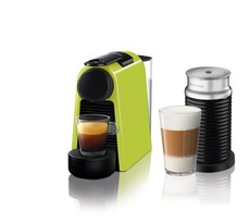 Nespresso - Essenza Mini D30 Espresso & Lungo Coffee Machine & Aeroccino - Green