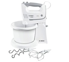 Bosch - Hand Mixer Bowl With Stand - White & Grey