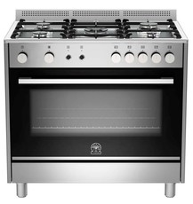 La Germania Europa 90cm Gas Hob & Gas Oven / Gas Grill - Stainless Steel