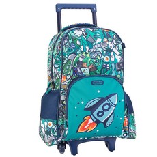 Graffiti Wheelie Backpack - Green