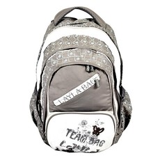 Layla-Teen Backpack With Three Front Zips