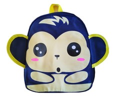 Monkey Kids Backpack - Navy