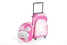 Yuppie Gift Baskets Trolley Case Set - Pink