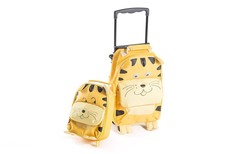Yuppie Gift Baskets Trolley Case Set - Yellow