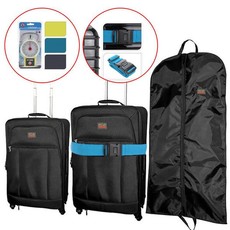 Eco 2 Piece Luggage Set With Luggage Strap & Scale