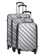 Marco Excursion Luggage set of 3 - Silver
