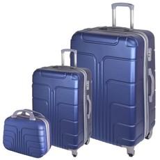 Marco Italy 3-Piece Luggage Set - Navy
