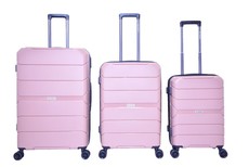 My Choice Set of 3 Lightweight Luggage Set - Rose Gold