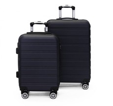 Side Kick - Topaz 2 Piece Luggage Set - Blue