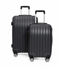 SideKick-Emerald 2 piece luggage Set - Black