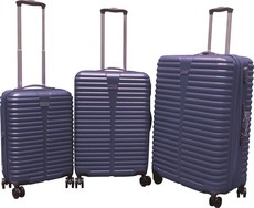 TRACK 3 Piece Suitcase Set - Blue