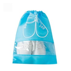 Waterproof Shoe Travel Pouch Large - Light Blue