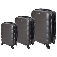 Marco Aviator 3 Piece Luggage Bag Set - Grey
