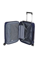 Paklite Orbit 51Cm Carry On Expandable Spinner Trolley - Midnight Blue