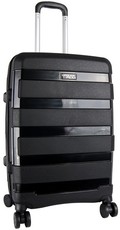Voss Polypropylene 65cm Hard Case 4 Wheels - Black
