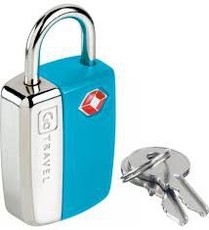 Go Travel TSA Key Lock - Blue