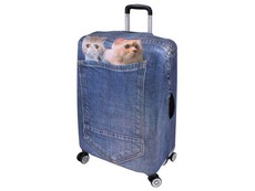 Marco Stretch Luggage Cover 24 inch - Cats