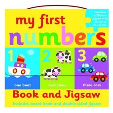 My First Numbers- Book and Jigsaw Puzzle Set