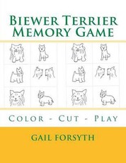 Biewer Terrier Memory Game: Color - Cut - Play