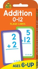 School Zone Addition 0-12 Flash Cards (new cover)