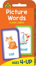 School Zone Picture Words Flash Cards (new cover)