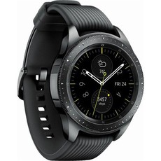 Samsung Galaxy 42mm Watch - Black with Black Strap