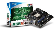MSI AMD A55M-P33 Hudson Chipset - Socket FM1