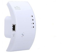 300Mbps Wireless-N 802.1 AP Wifi Range Router Repeater - White