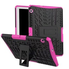 TUFF-LUV Rugged Stand Case for Huawei Media Pad T3 10 - Pink