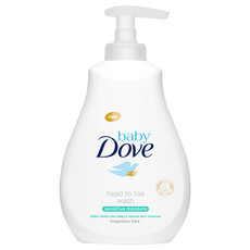 Baby Dove Sensitive Body Wash - 6 x 400ml