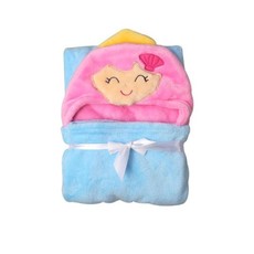 Bath Hooded Blanket Towel Princess