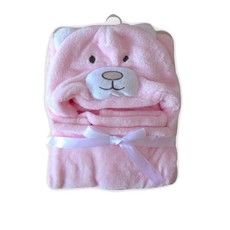 Bath Towel Chanel Pink Bear