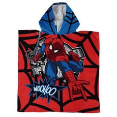 Character Kids Towel Poncho - Spiderman (Parallel Import)